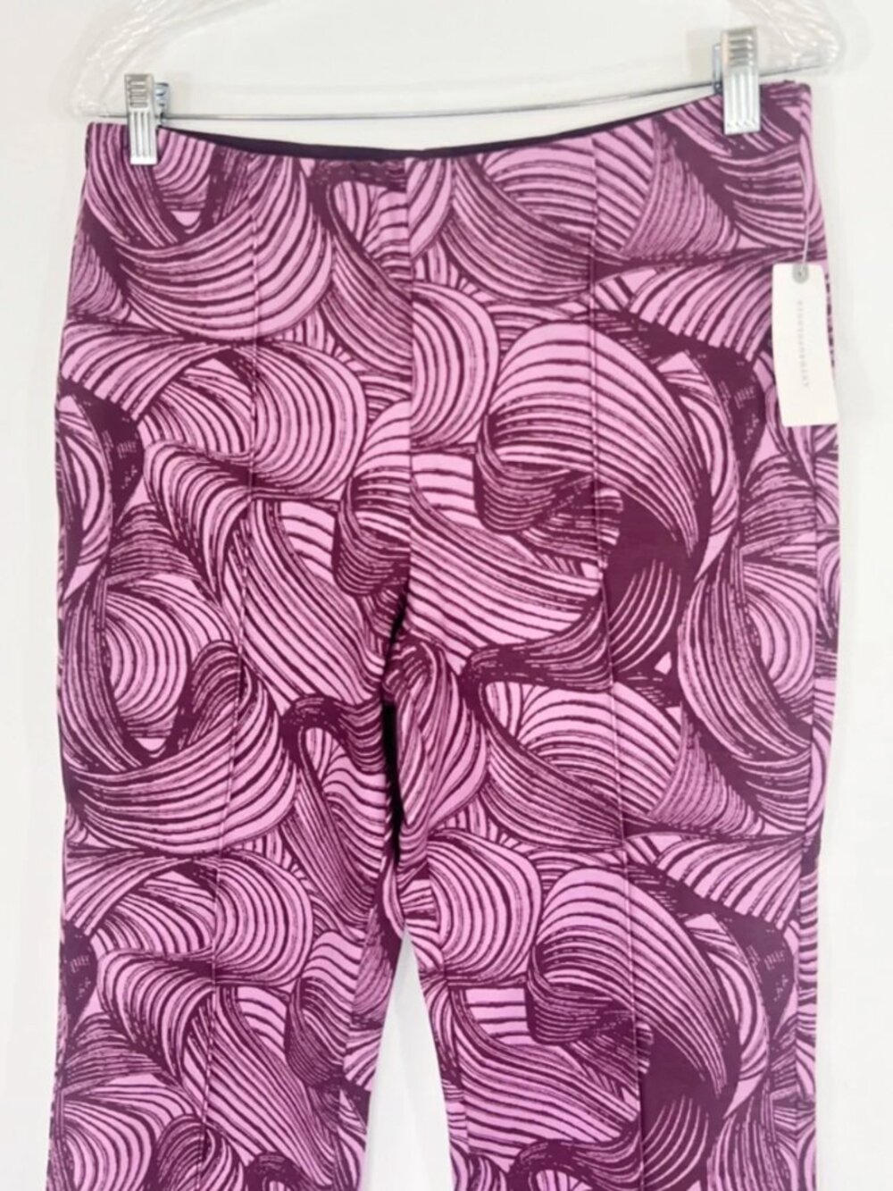 Maeve Anthropologie The Margot Kick Flare- Pink and Purple (S) - Picture 3 of 4